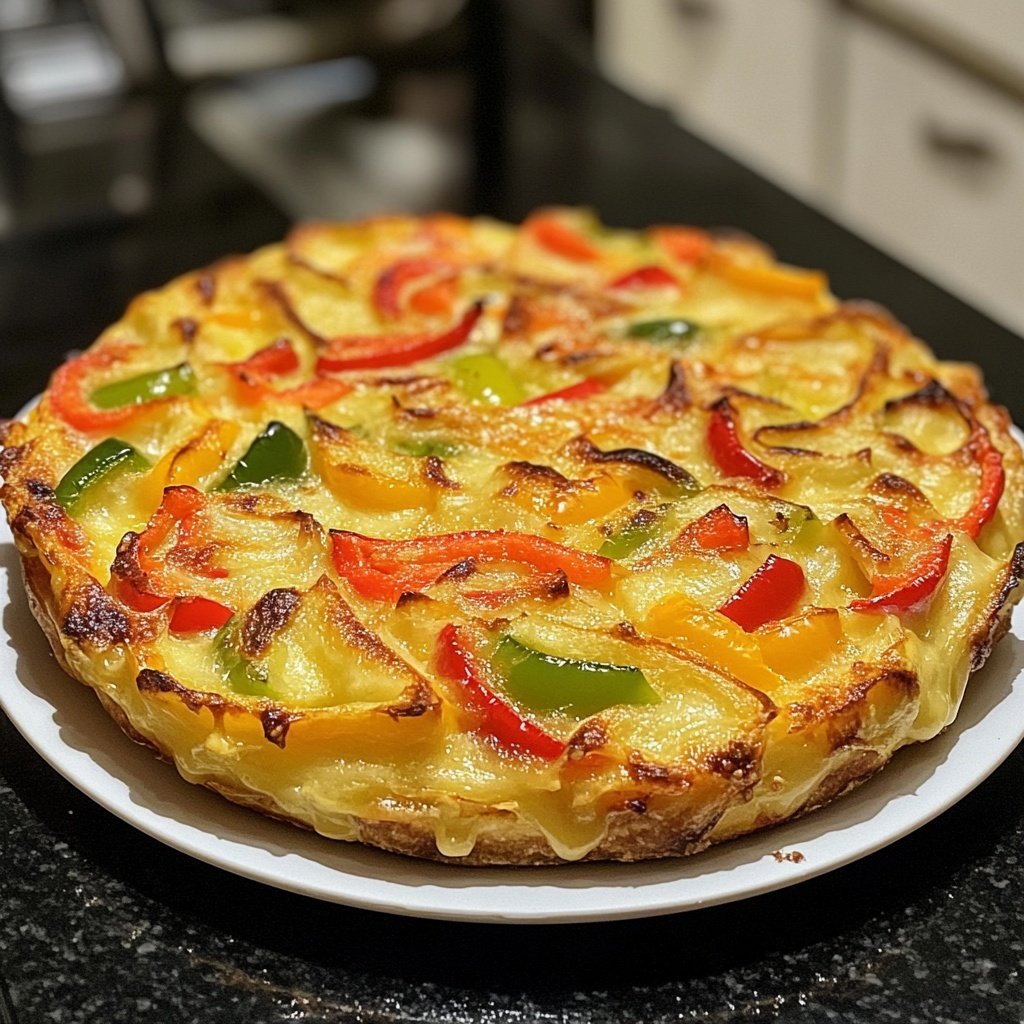 Kartoffelauflauf mit Paprika