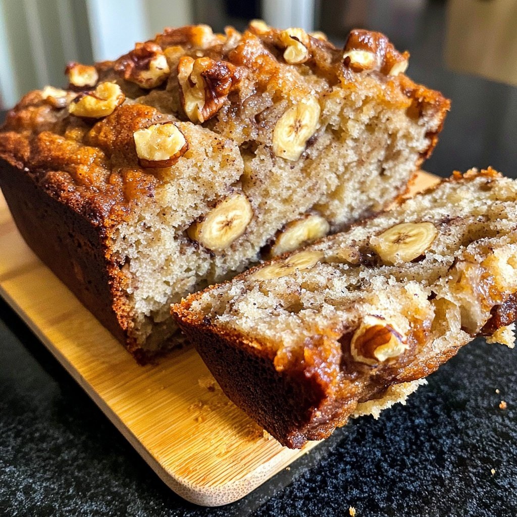 Klassisches Bananenbrot