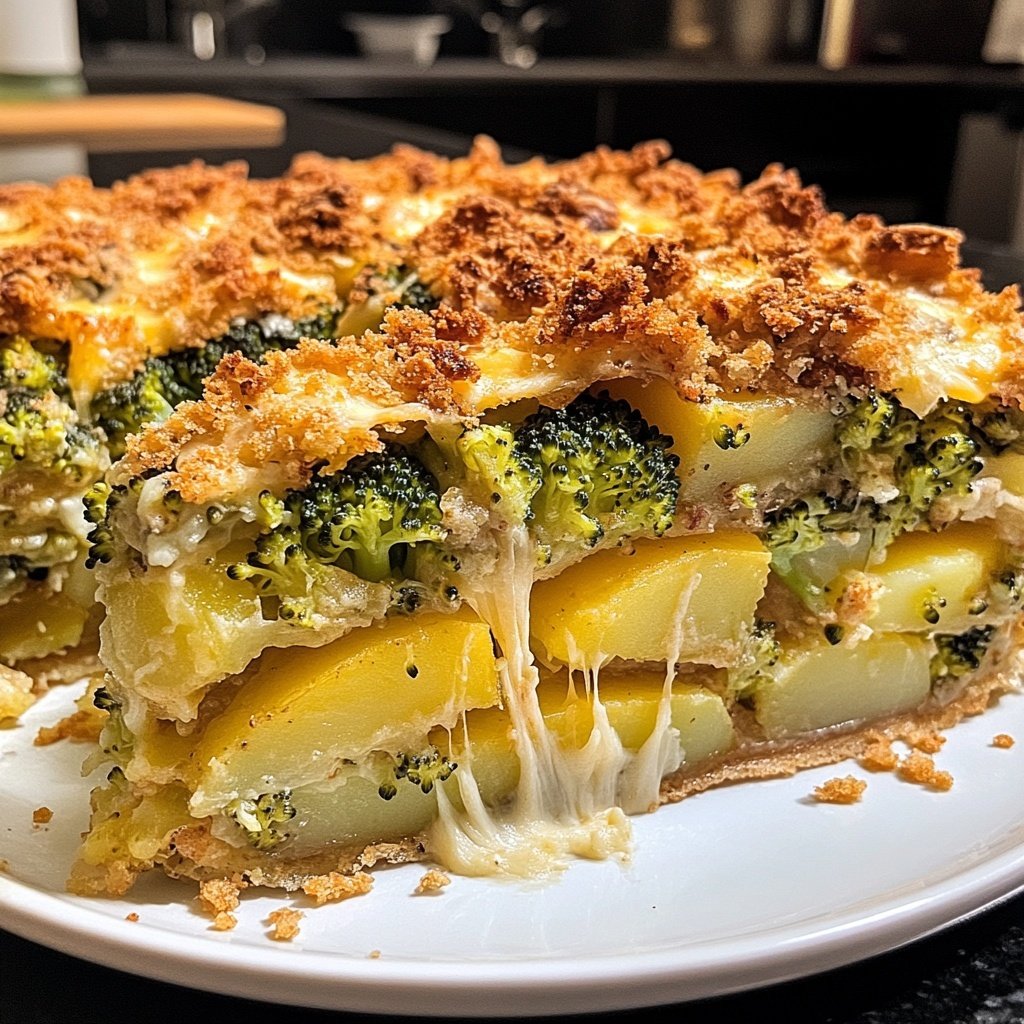 Kartoffel-Brokkoli-Auflauf