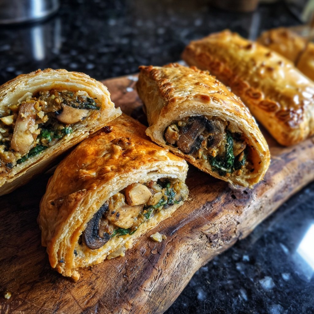 Vegetarisches Valentins-Wellington