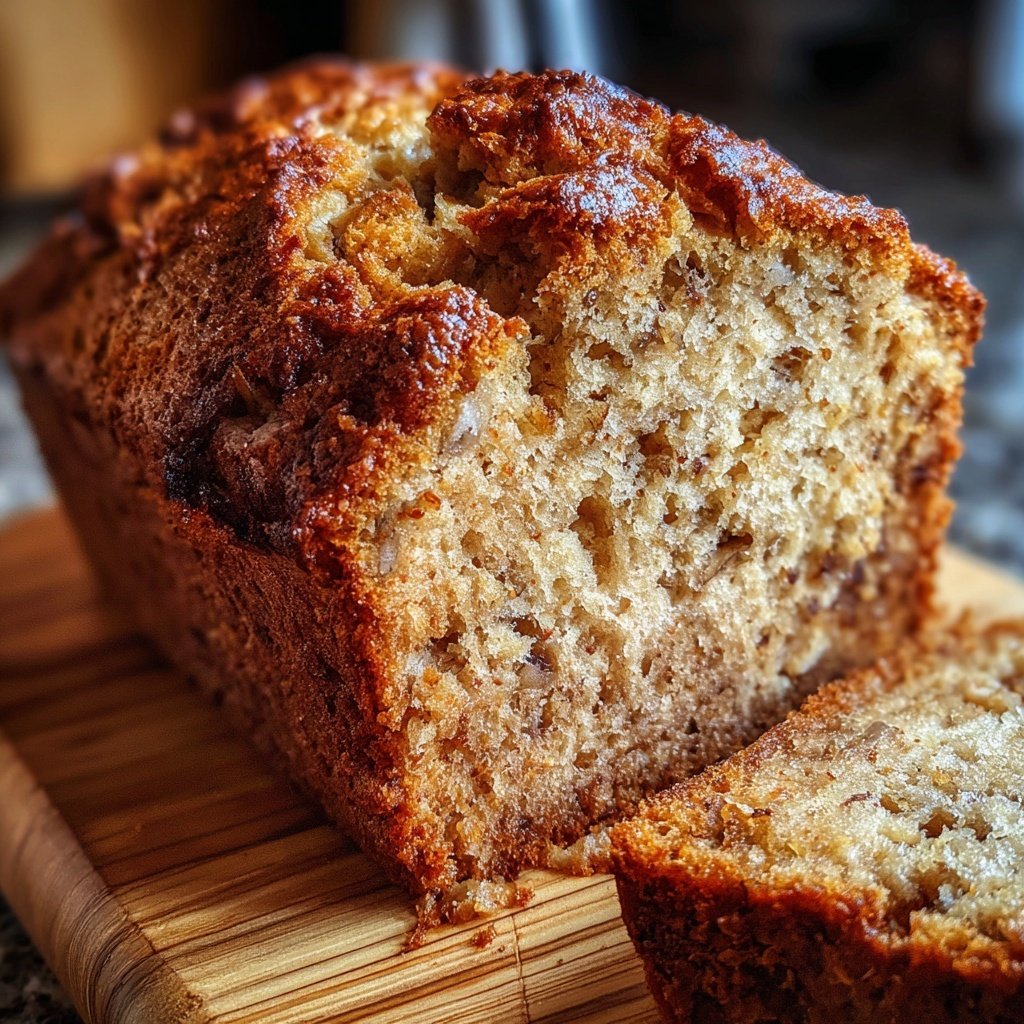 Bananenbrot mit Dinkelmehl