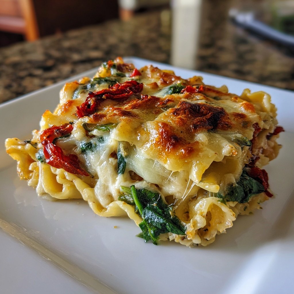 Nudelauflauf mediterran