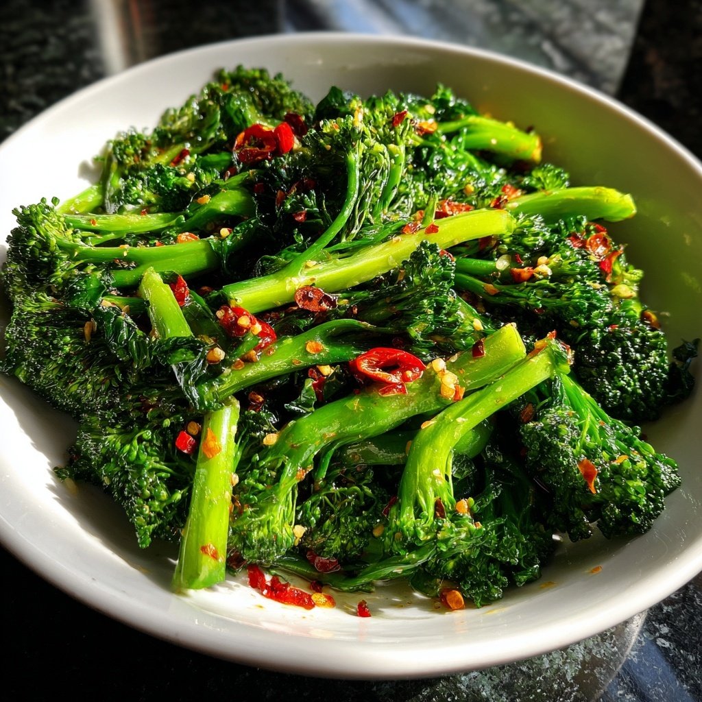 Brokkoli Pfanne Mit Kräutern