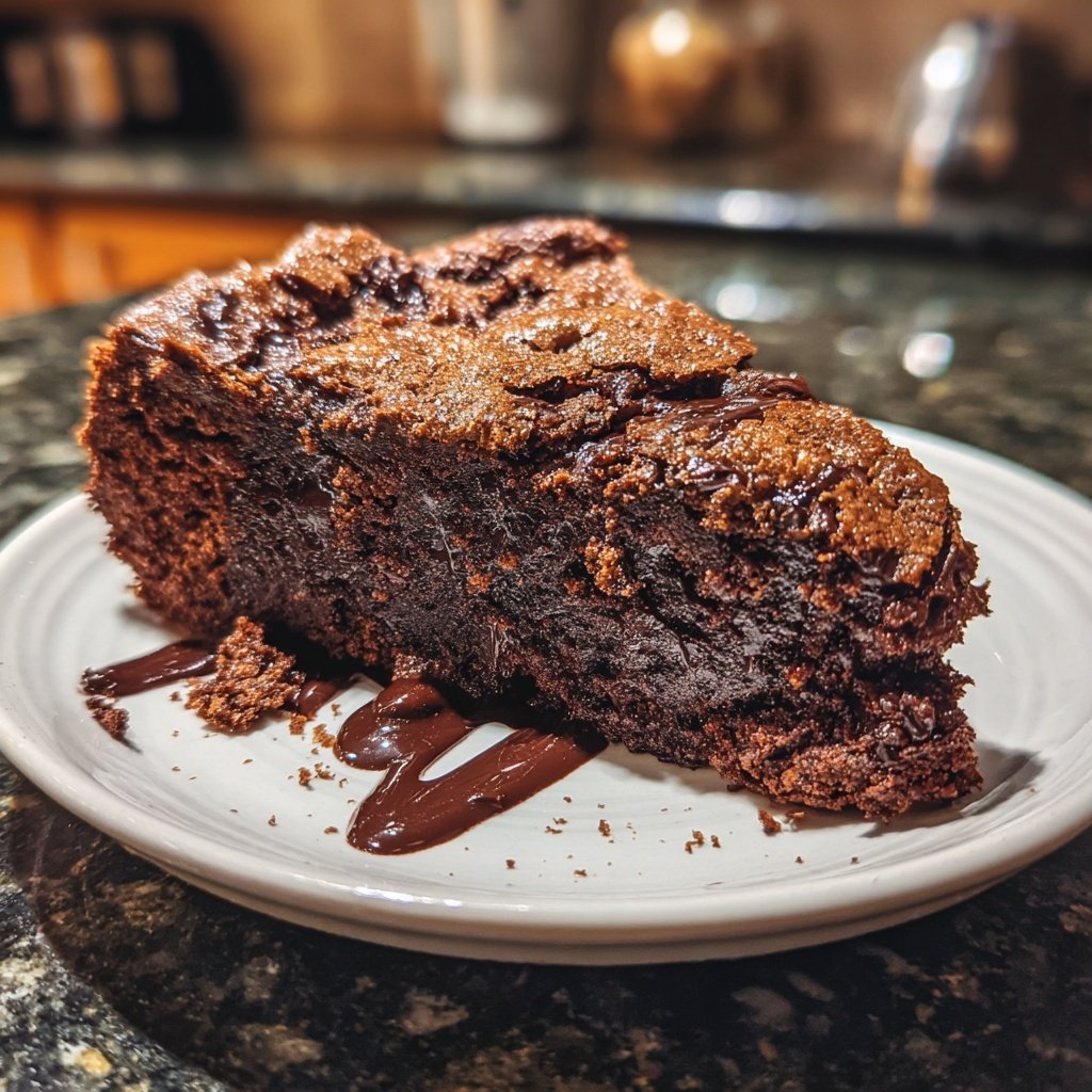Gesunder Schokoladenkuchen ohne Zucker