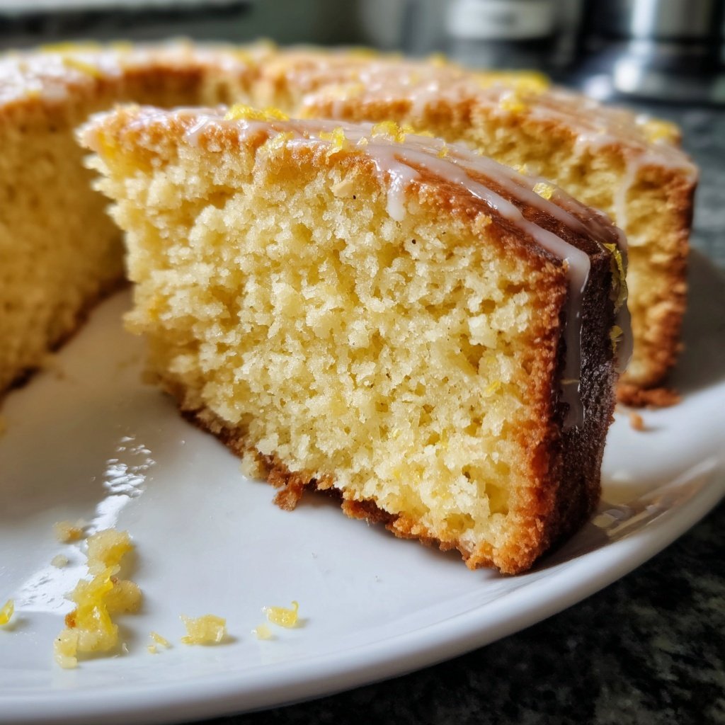 Zitronenkuchen mit Mandelmehl