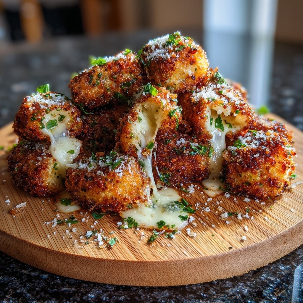 Blumenkohl Parmesan Nuggets