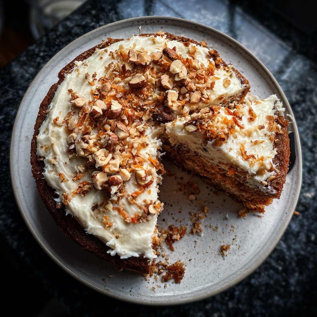 Karottenkuchen Mit Haselnuss