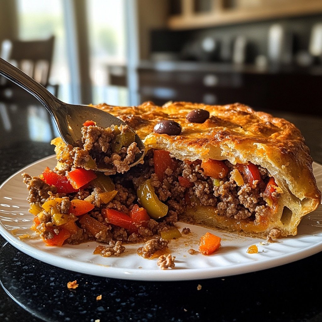 Hackfleisch Pfanne mediterran